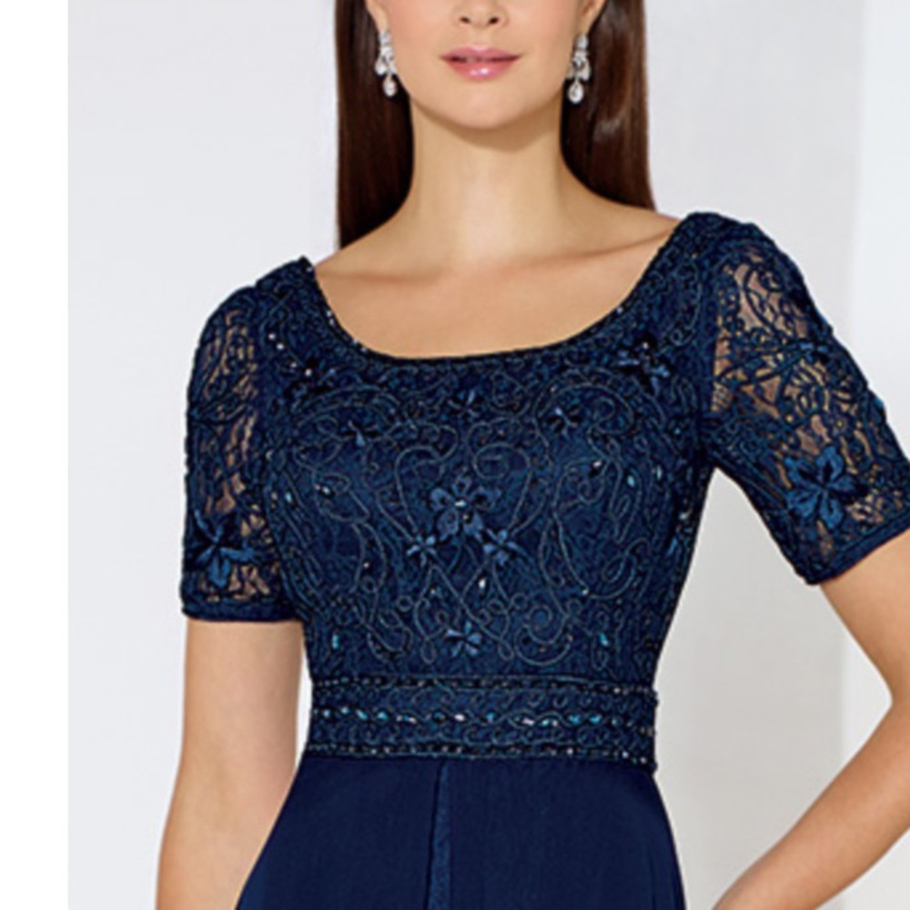 Cameron Blake style 116666 Sz12 Navy NWT Mon Cheri